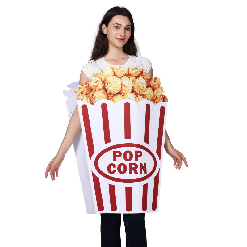 زي تنكري جديد للهالوين، بدلة م - مراجعة Popcorn وسعره
